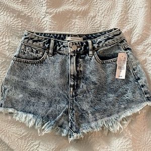 PacSun high rise festival shorts size 25